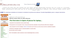 Desktop Screenshot of piezasportatil.com